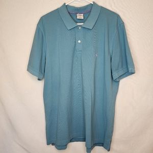 Brooks Bros Men's XXL Performance Polo Slim Fit Teal